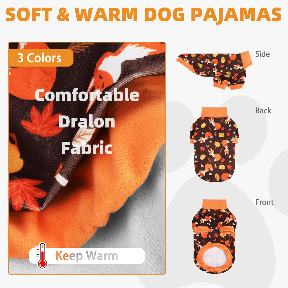 KOOLTAIL Thanksgiving dog sweater turtleneck design enables easy on/off and snug fit.