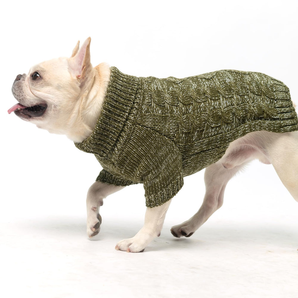 KOOLTAIL thermal knitted dog sweater soft yarn emphasizes comfort and elasticity