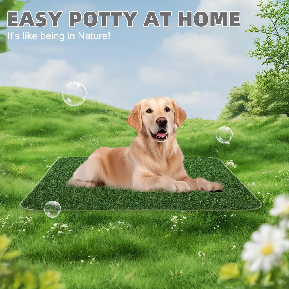 KOOLTAIL washable pee pad mat emphasizes reusable convenience and easy cleanup