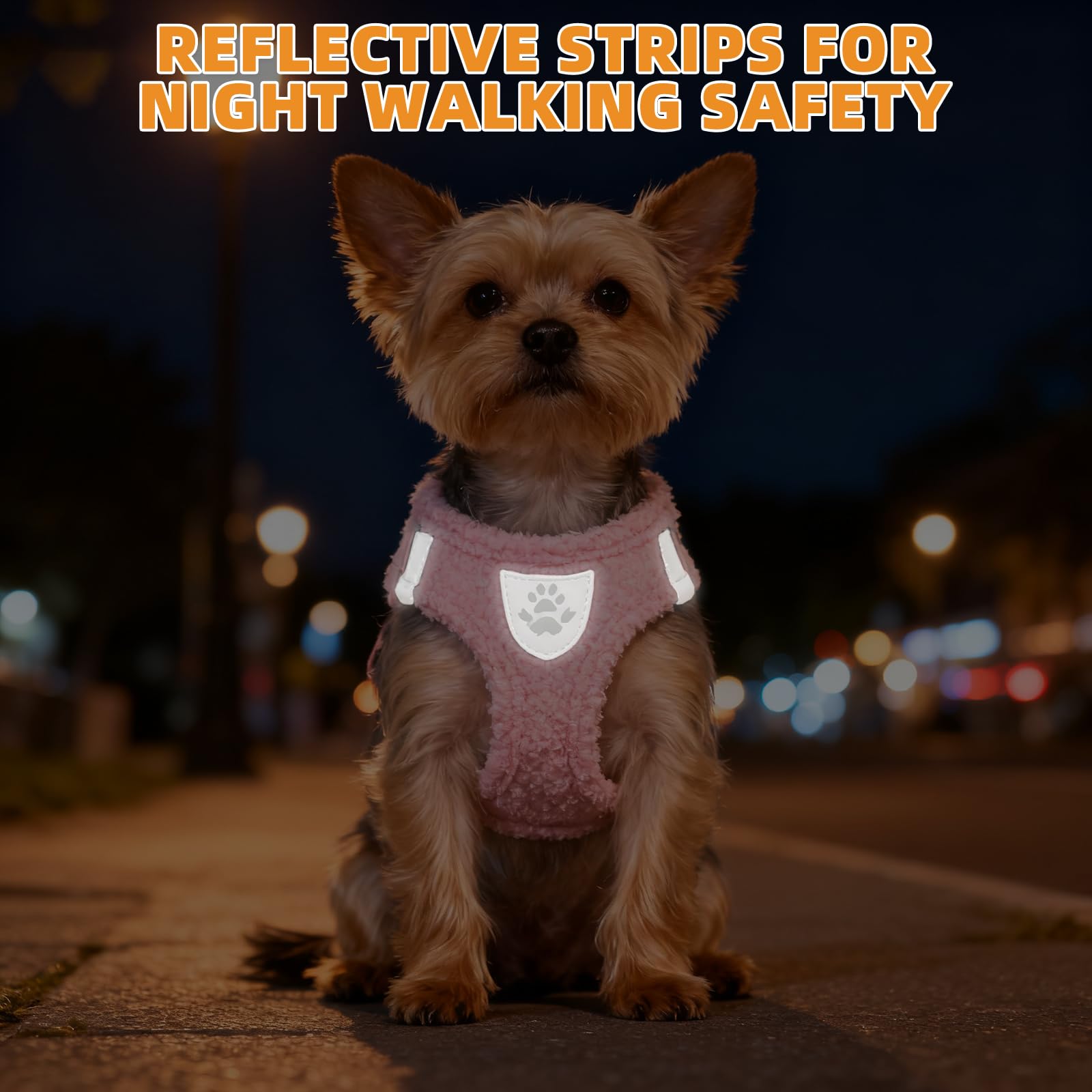KOOLTAIL winter fleece fabric delivers cozy warmth on cold walks.