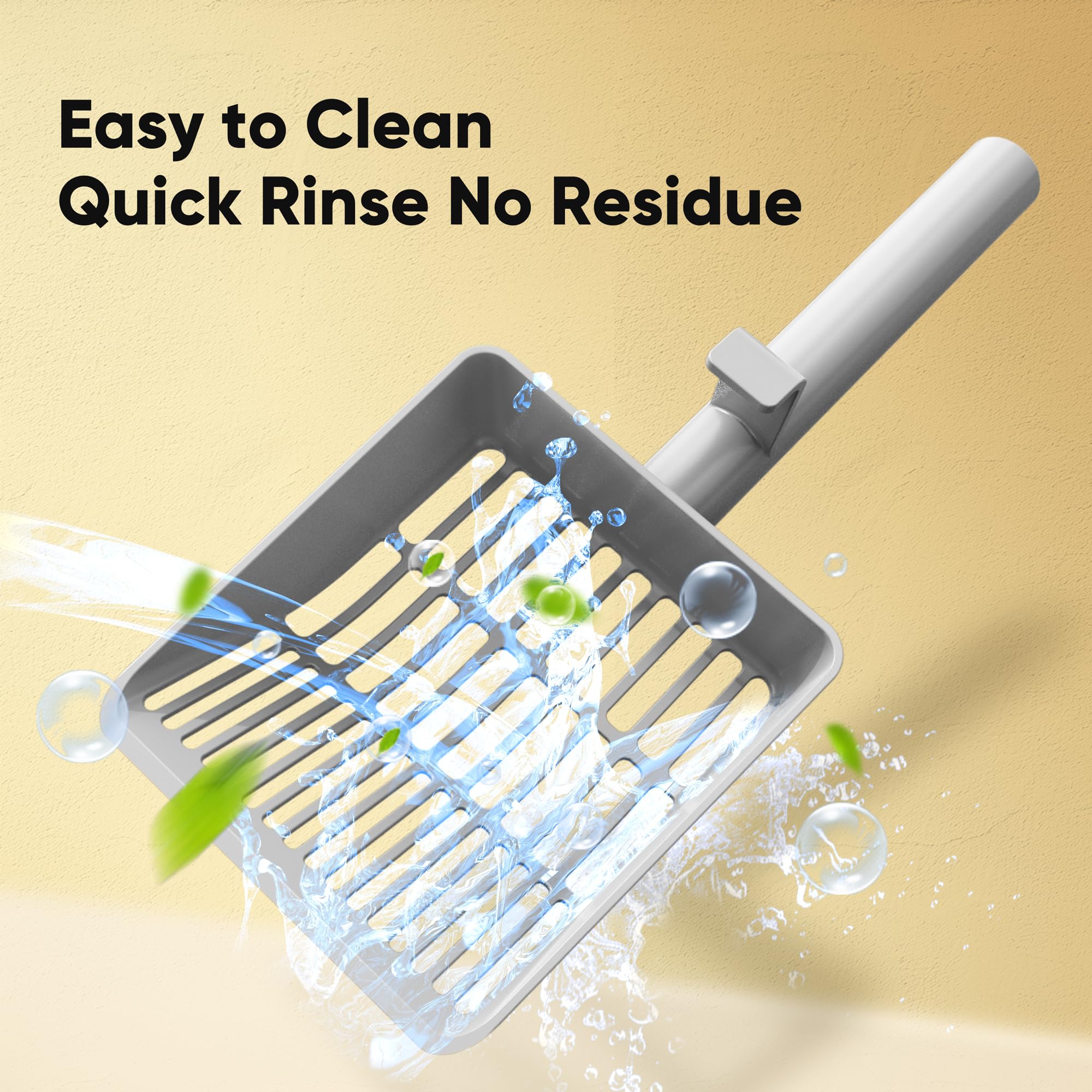 KooMooM convenient hanging hook keeps the scoop within reach.