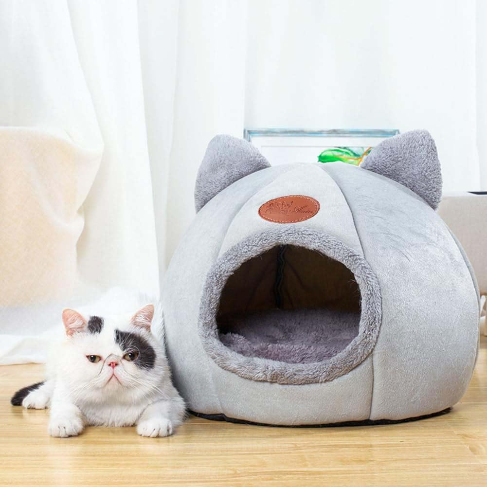 KooTeedd cat bed privacy-focused design invites cats to explore and relax.
