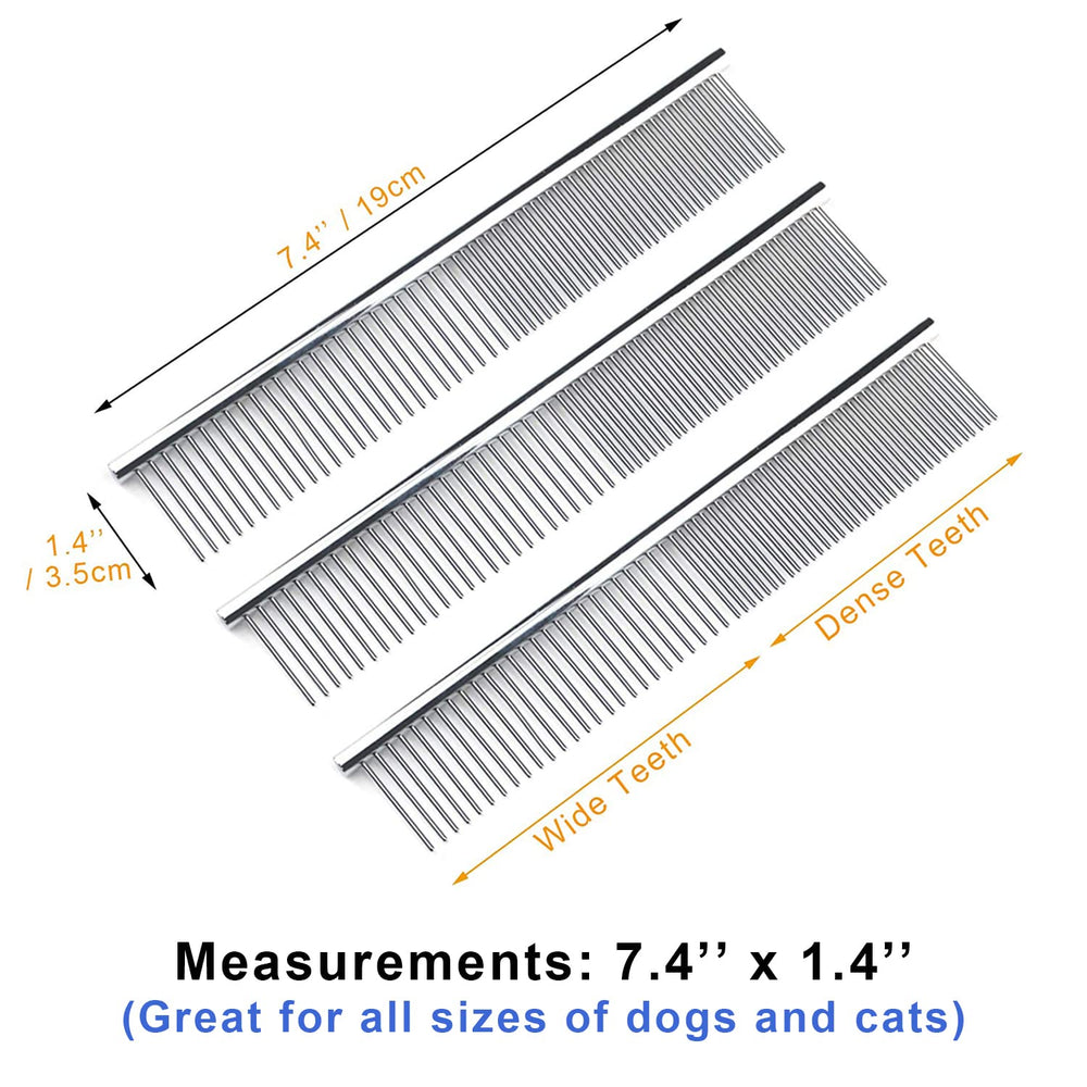 Kopal 7.4-inch length comb, comfortable grip for daily brushing sessions.