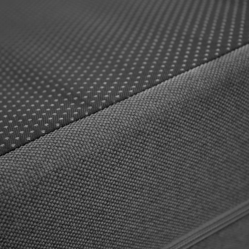 Deluxe grey KOPEKS cover for 50x34 bed with 7-inch foam core.