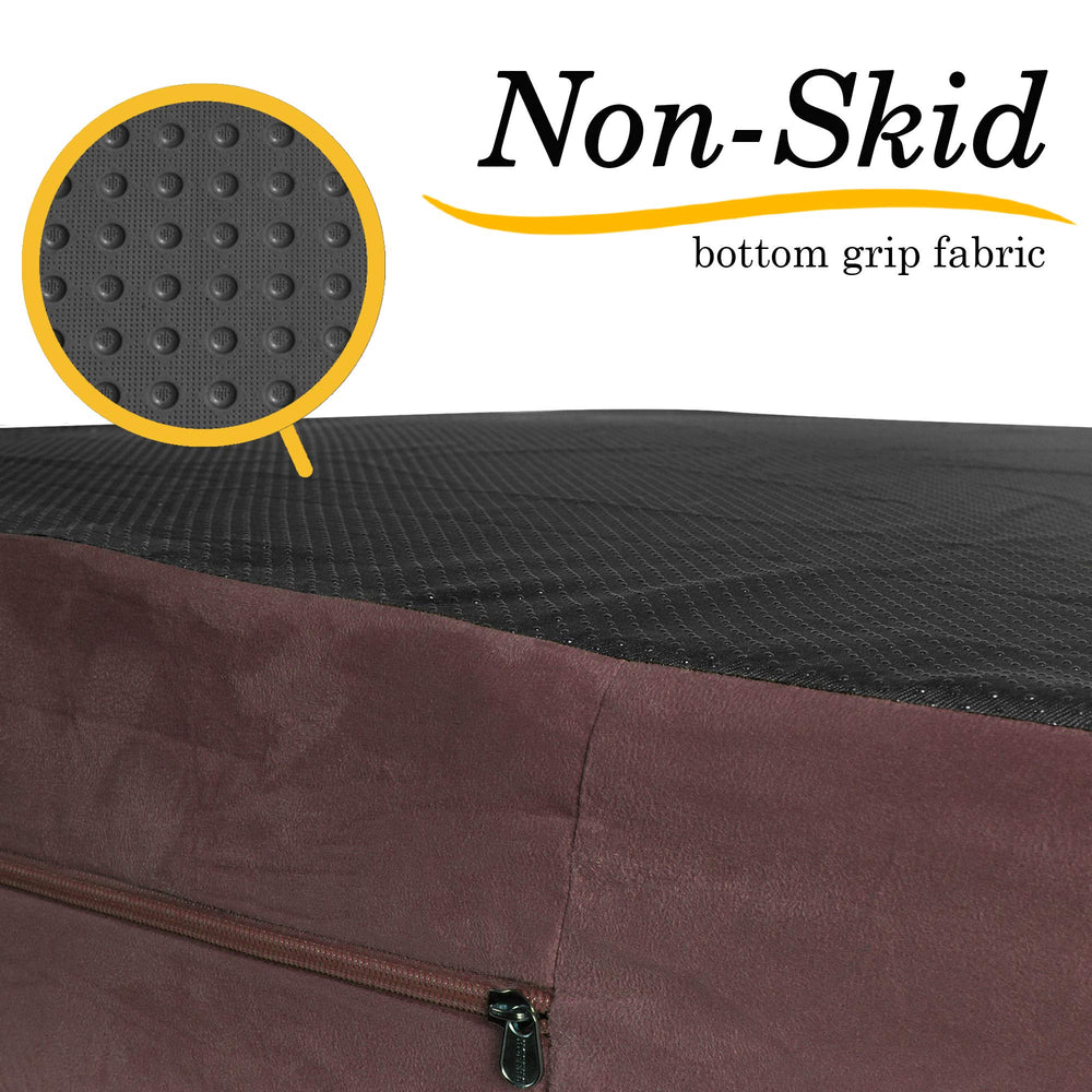 KOPEKS extra-large 50x34 bed fits large breeds comfortably.