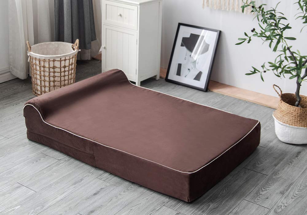 KOPEKS plush suede cover with zipper adds softness and easy removal.