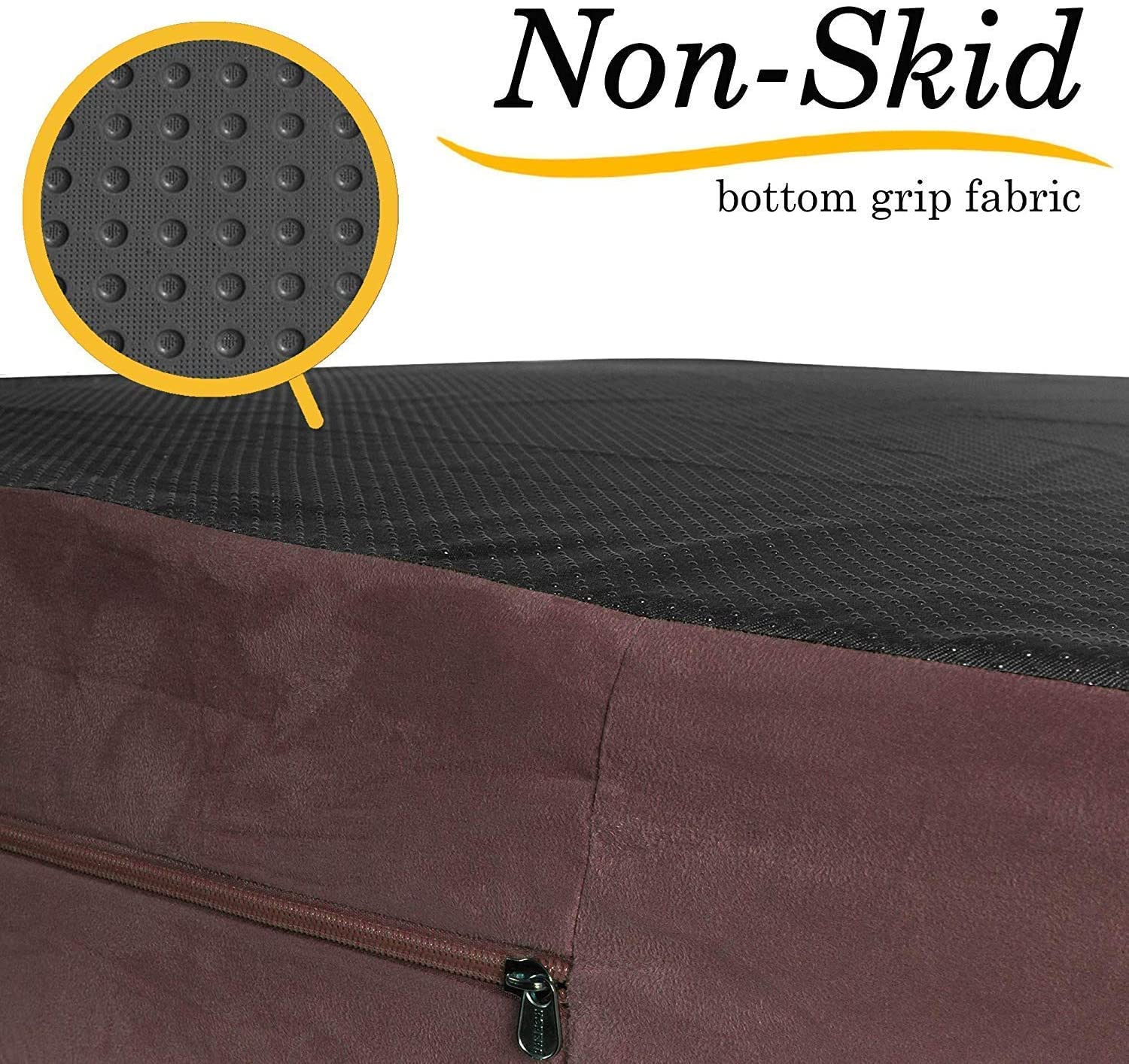 Kopeks XL jumbo bed cover on memory foam bed for quick refresh and comfort.