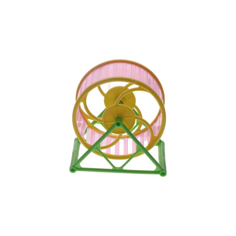 Kopida hamster wheel plastic construction is lightweight and easy to clean.