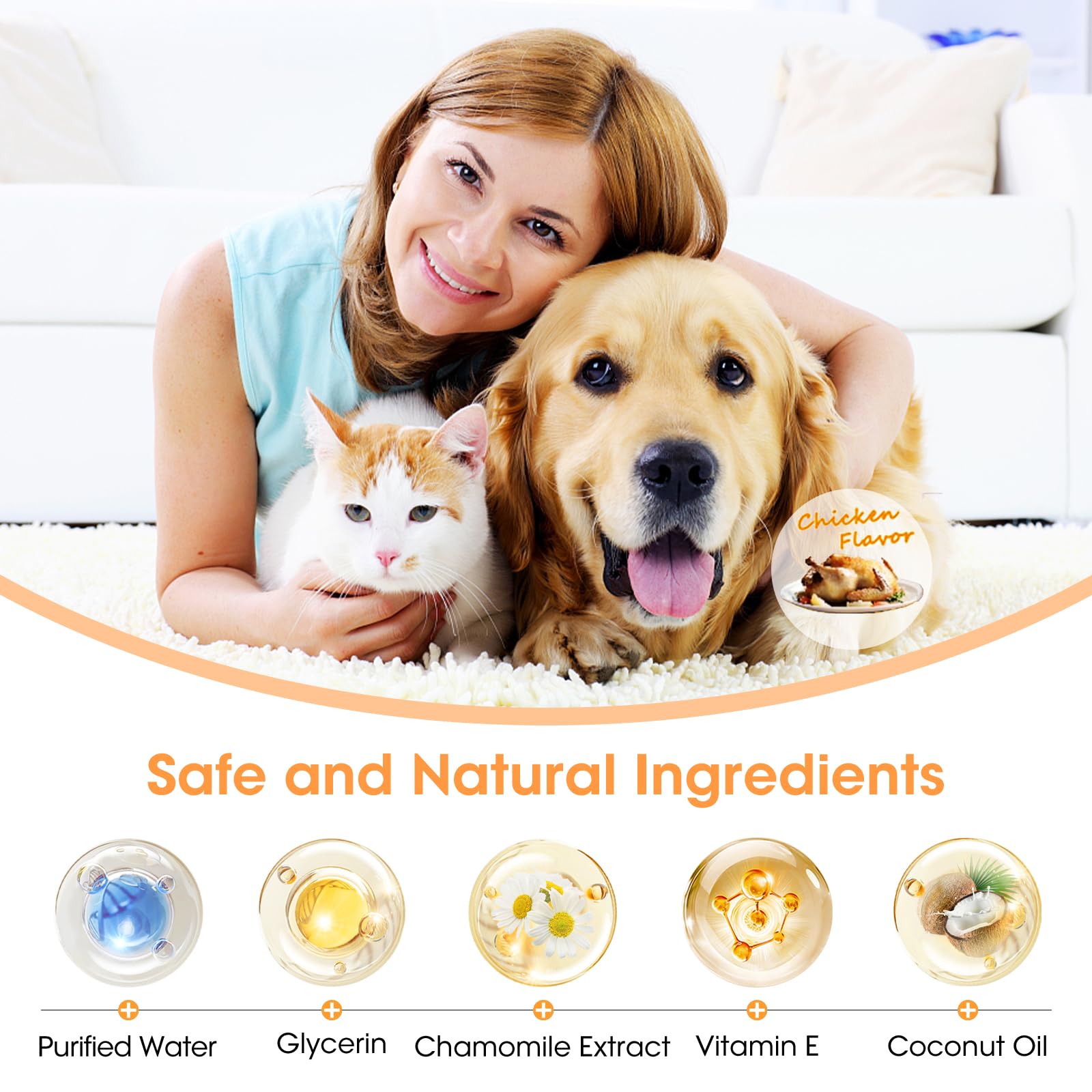 Kopmath dental wipes with textured surface for effective residue removal on pets.