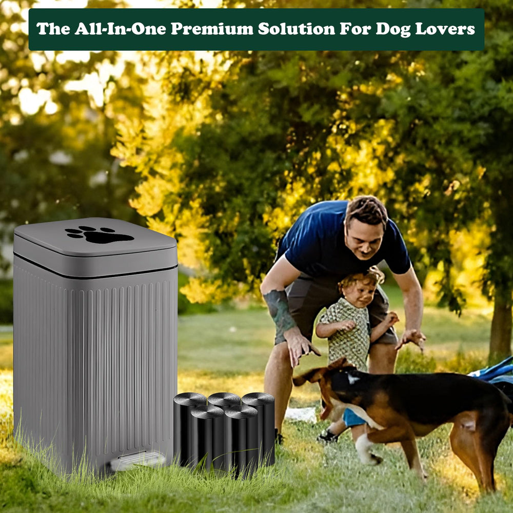 Kopuncare versatile outdoor bin suitable for garden, patio, or entryways