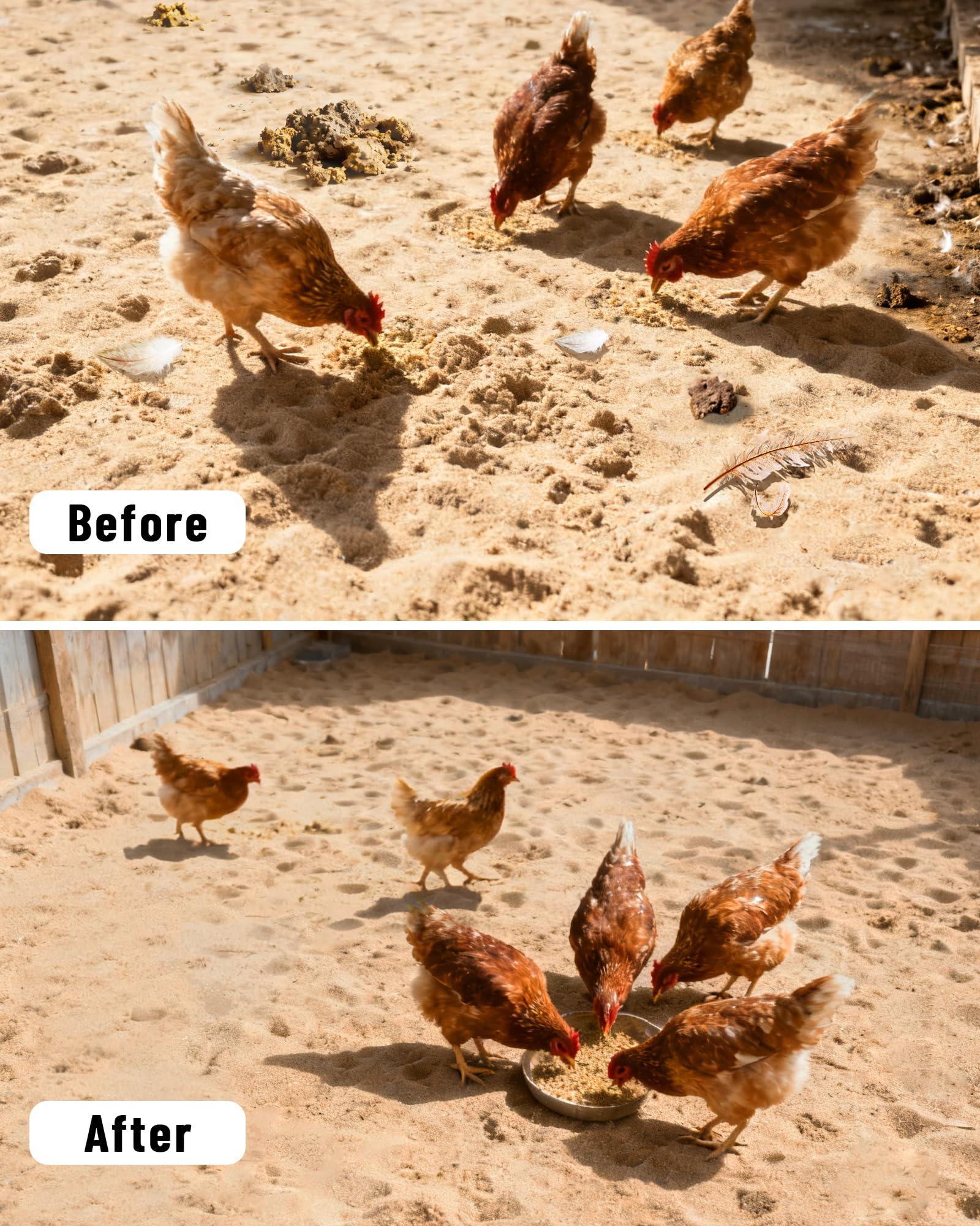 KOROI multi-purpose coop scoop for ducks, rabbits, and bedding cleanup.