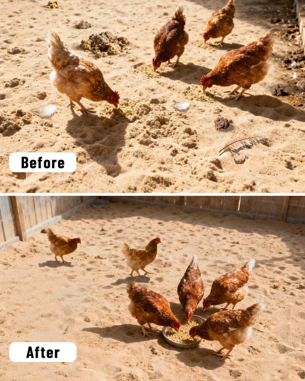 KOROI multi-purpose coop scoop for ducks, rabbits, and bedding cleanup.
