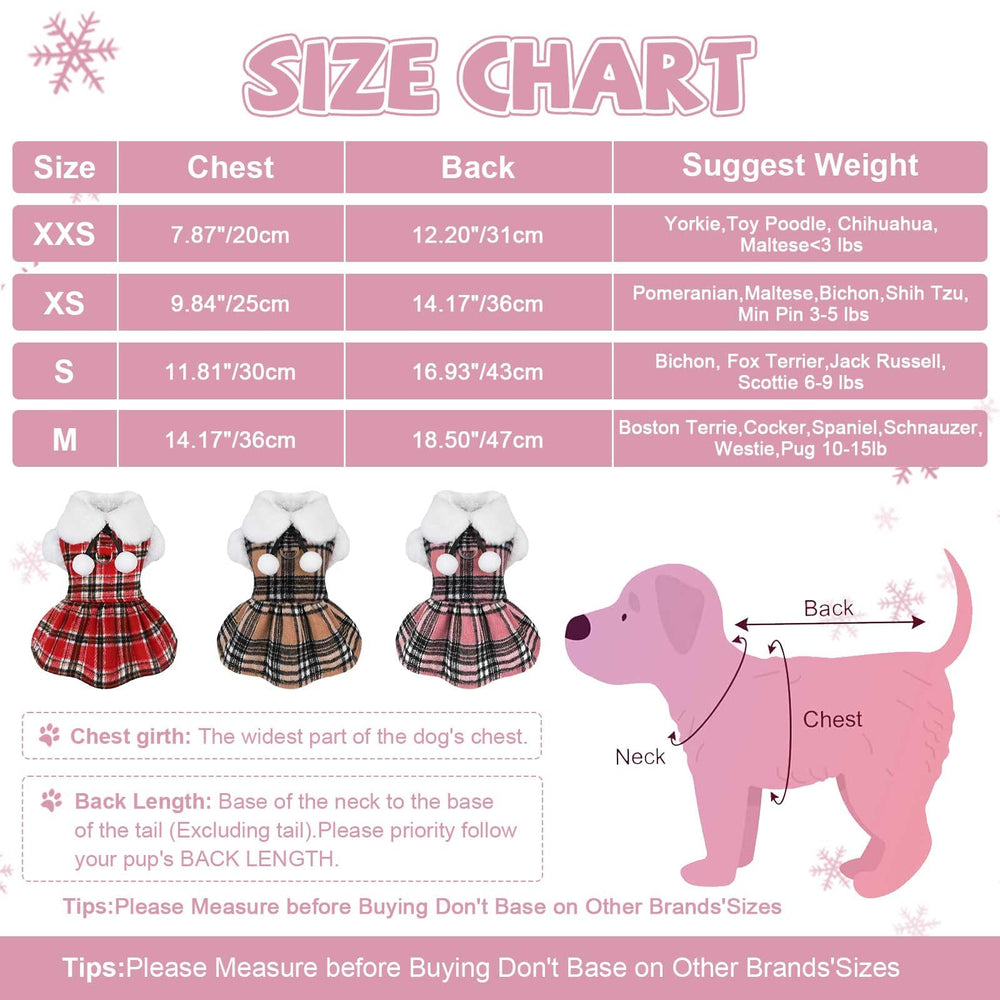 Kosiyi D-ring leash attachment plaid dress for secure outdoor adventures.