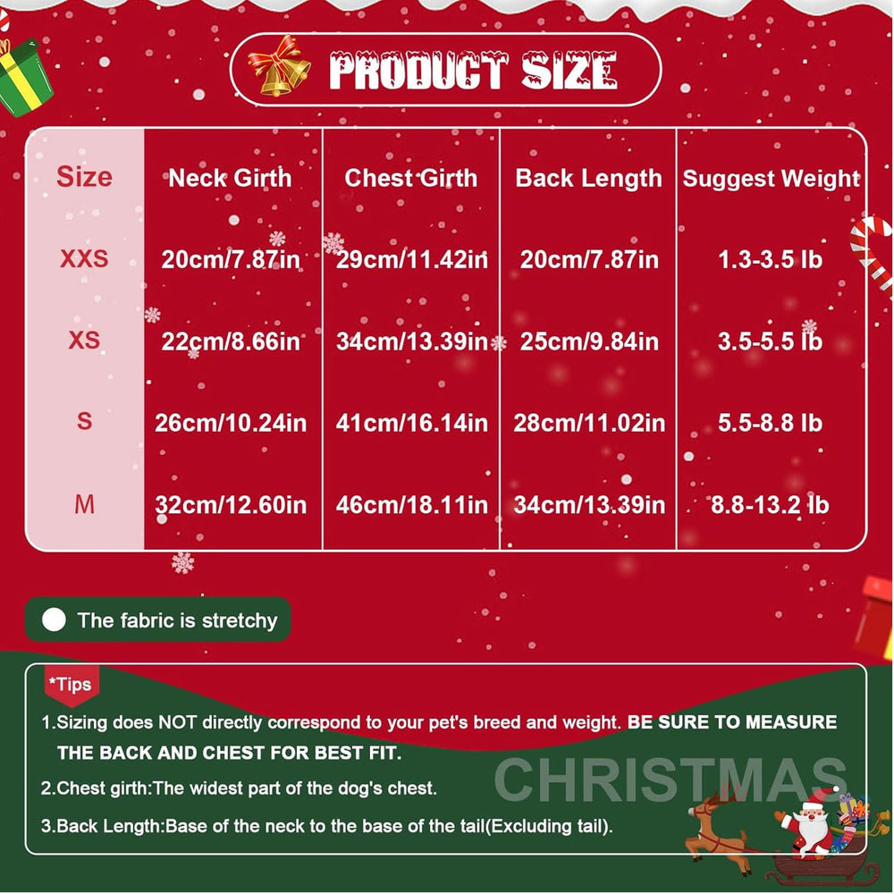 Kosiyi dog Christmas outfit bowknot detail adds cute holiday charm.