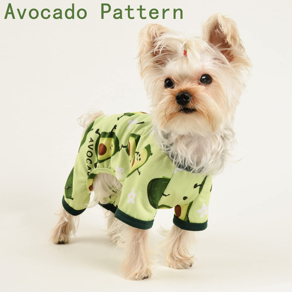 Kosiyi dog pajamas packaging display illustrates single-piece pet apparel.