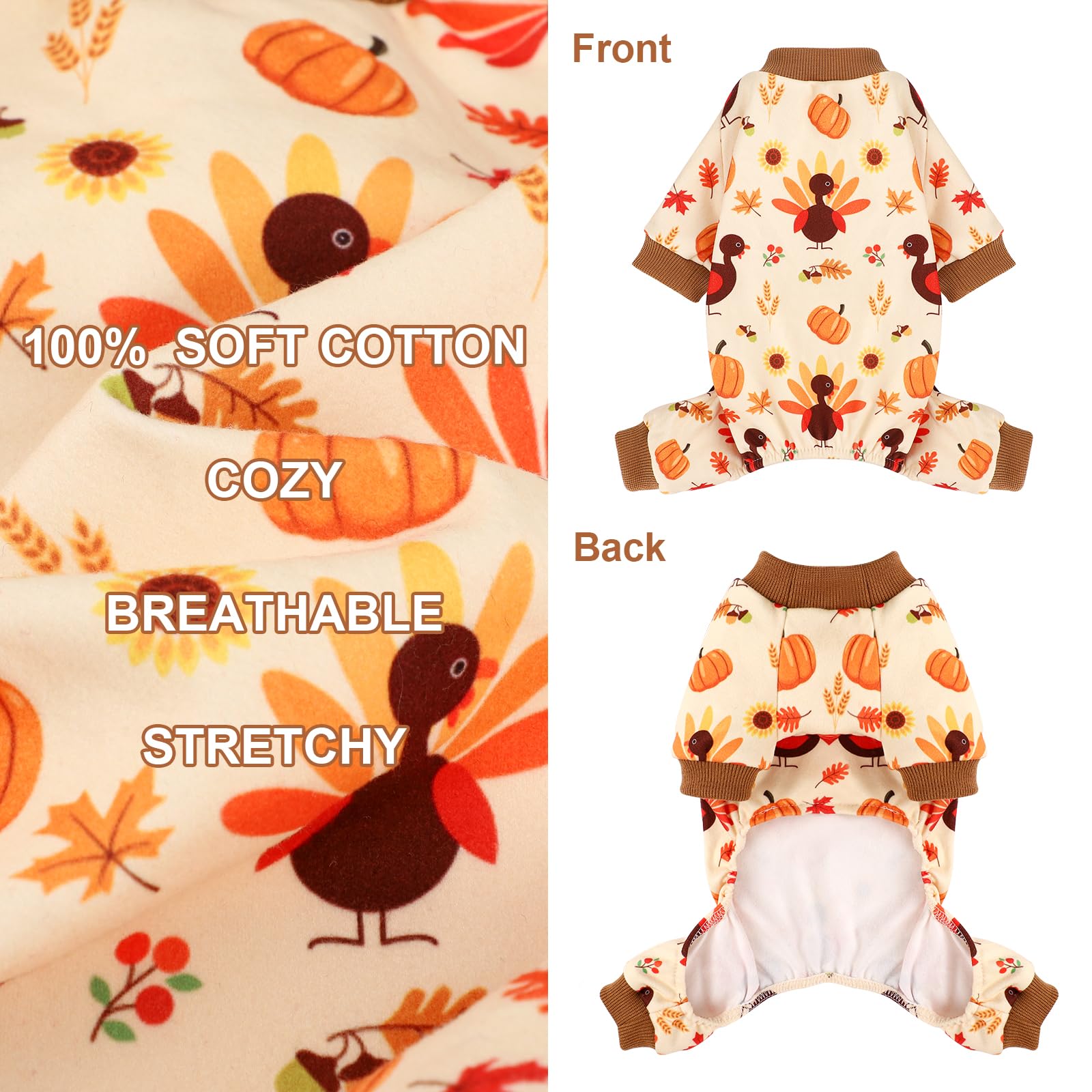 Kosiyi holiday-themed clothes, perfect for Thanksgiving parties and daily wear.
