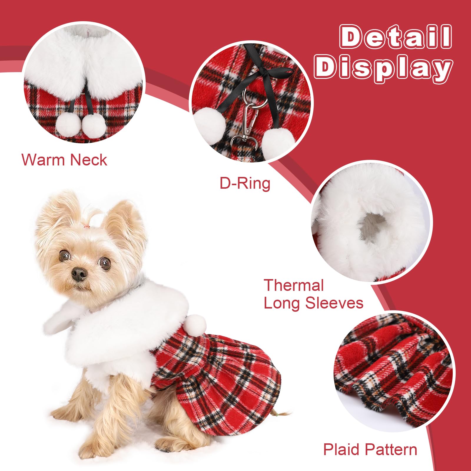 Kosiyi puppy outfit supports indoor comfort and frosty walks.