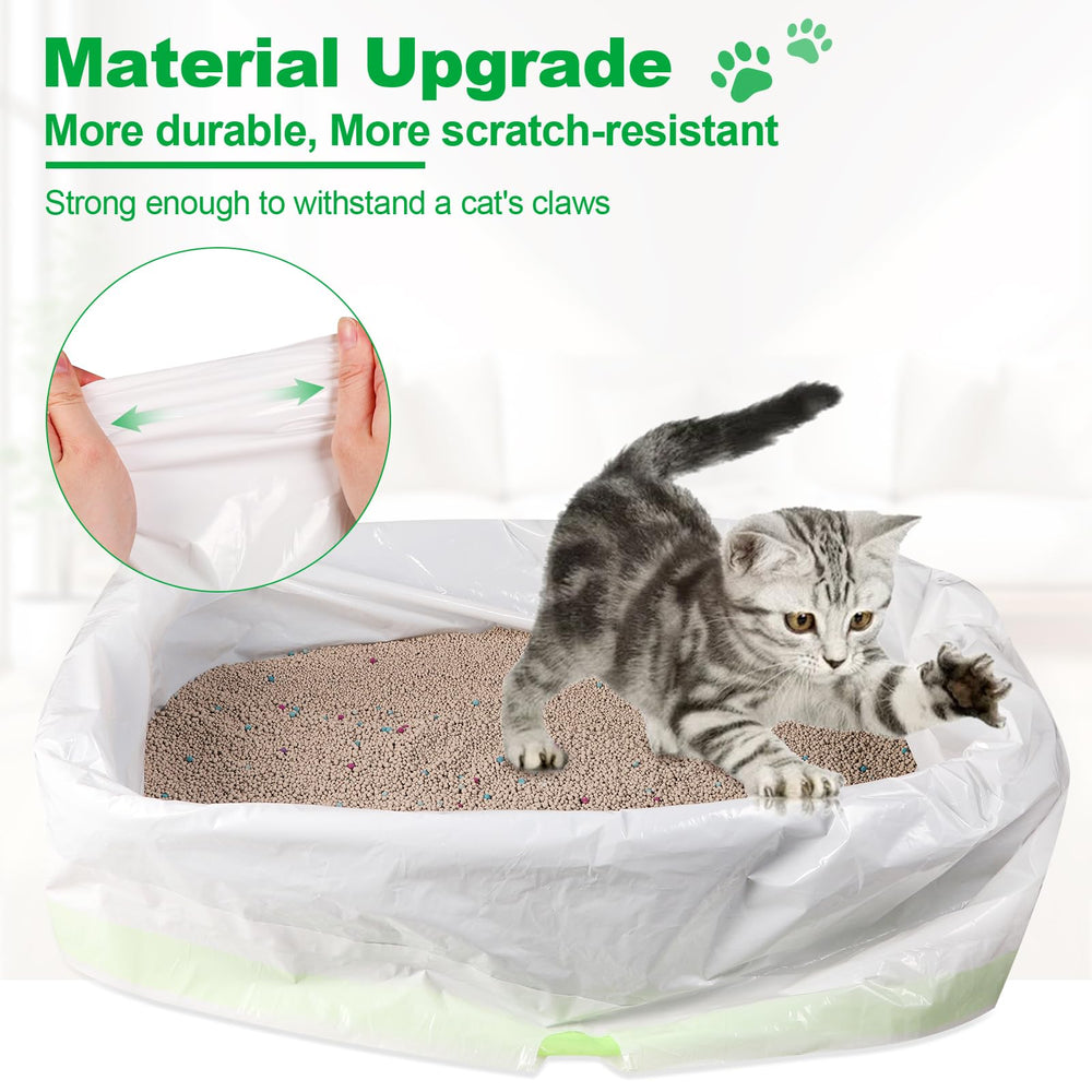 Kovevo liner uses tear-resistant material to help contain mess during cleanup.