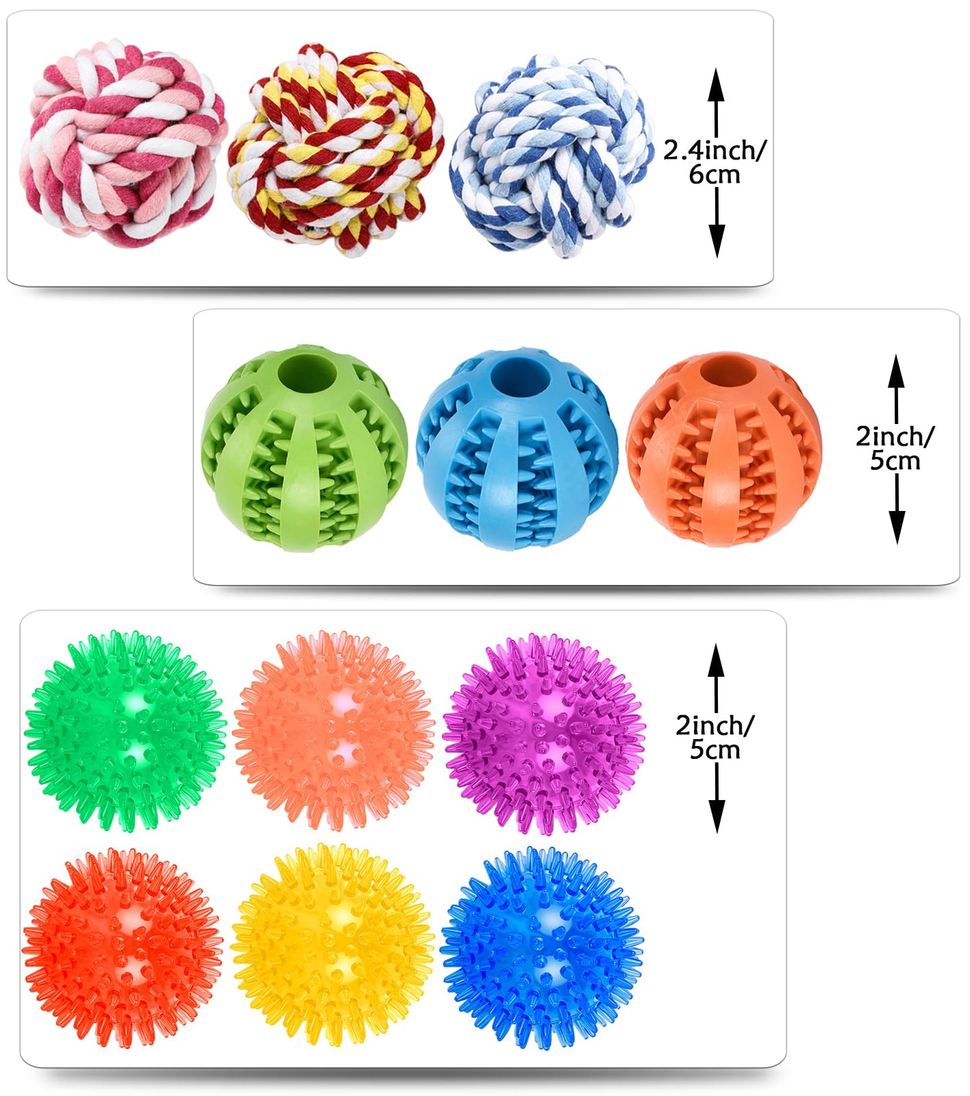 Koyukuk rubber squeak ball adds audible fun during playtime and encourages bite-friendly engagement