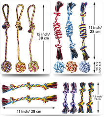 Koyukuk small dog rope toys ball-with-handle highlights easy pickup and interactive fetch sessions.