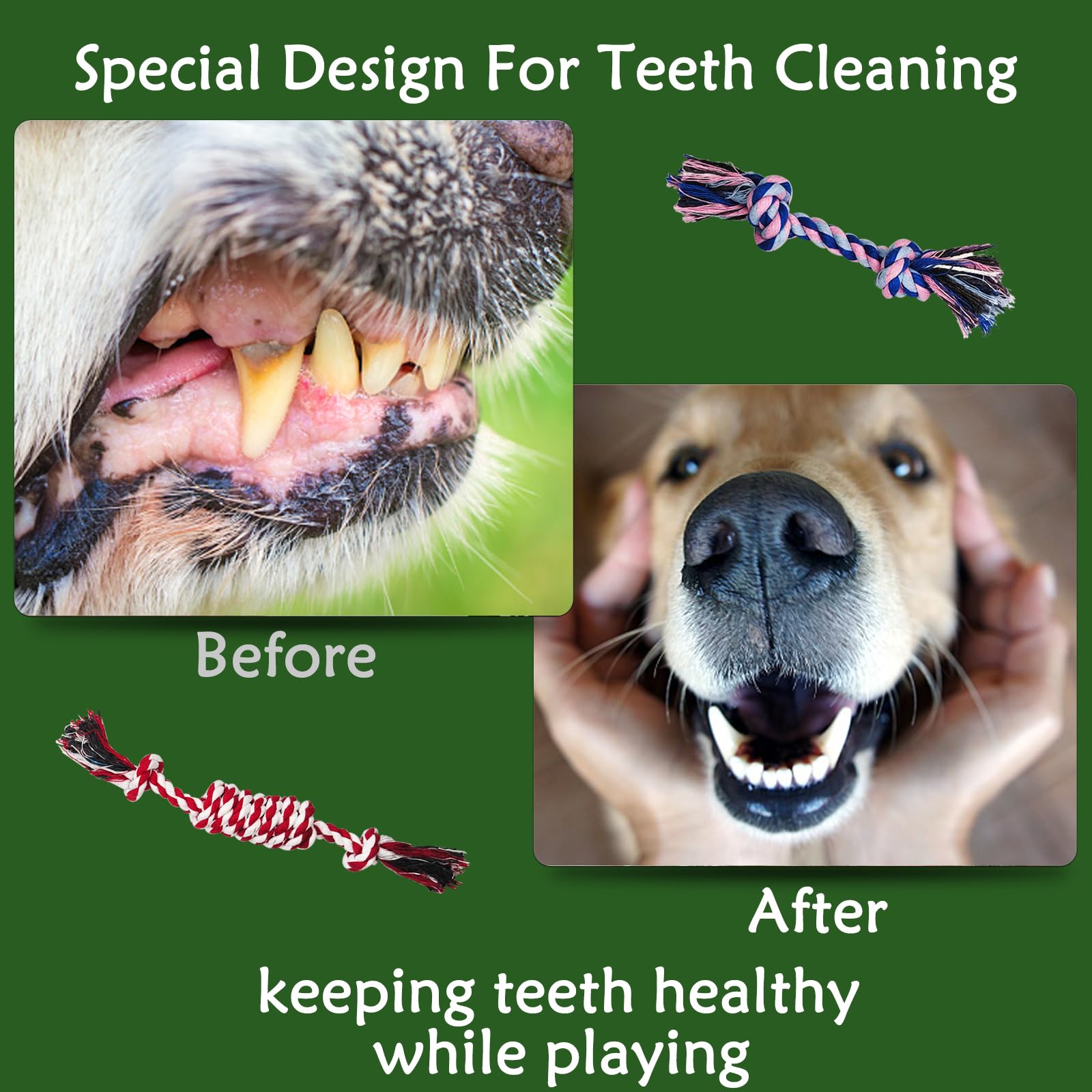 Koyukuk small dog rope toys rope-knot invites tug-of-war and interactive training indoors.