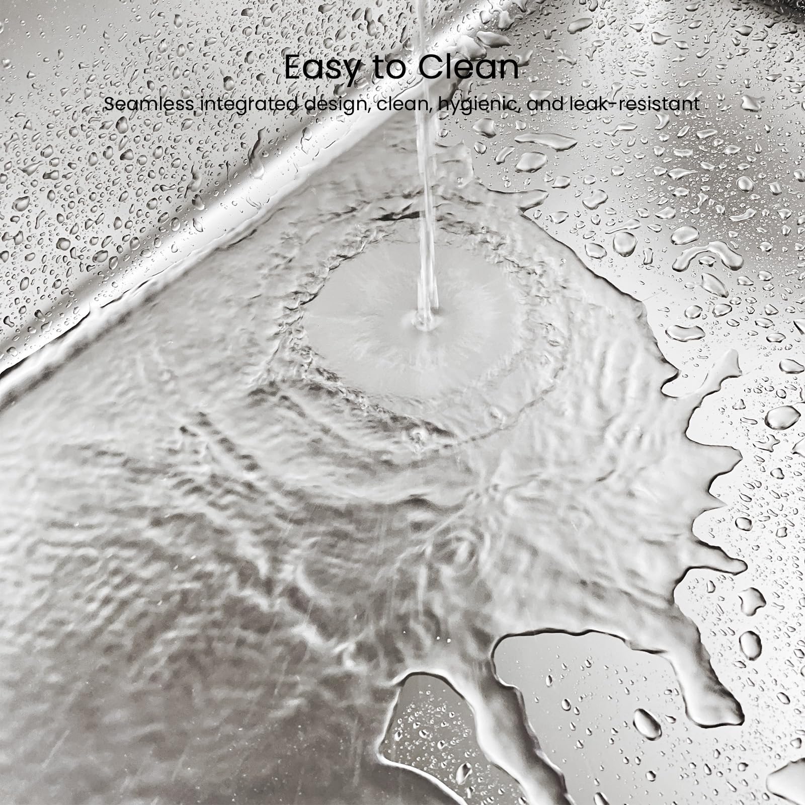 KPWACD easy-clean design and durable metal construction promises long life