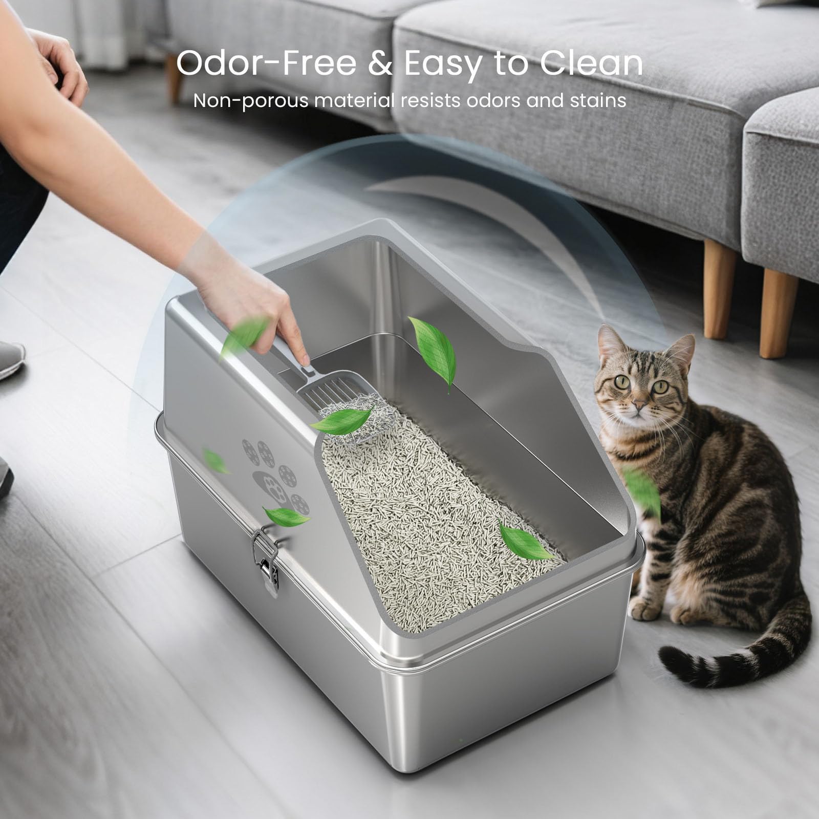 KPWACD non-stick surface eases daily cleaning and maintenance