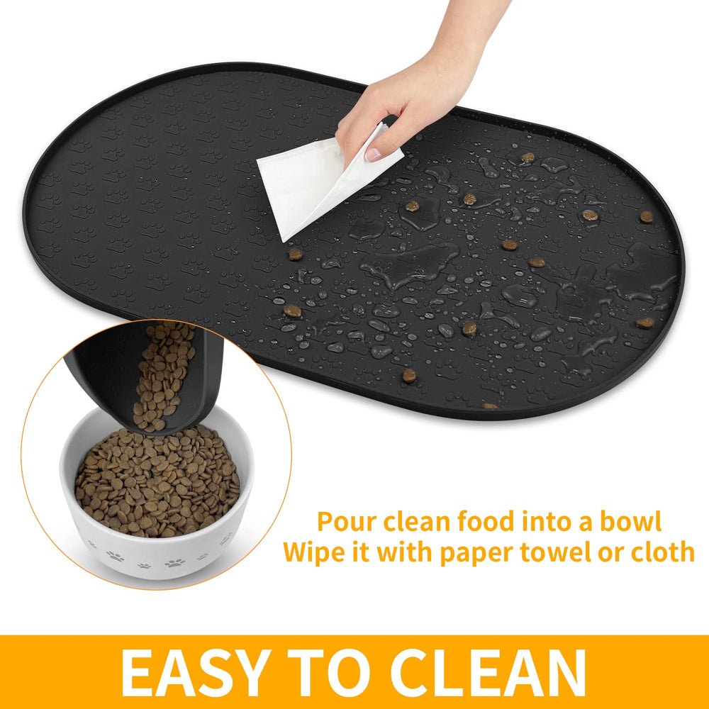 KPWACD silicone mat is dishwasher-safe for quick cleanup