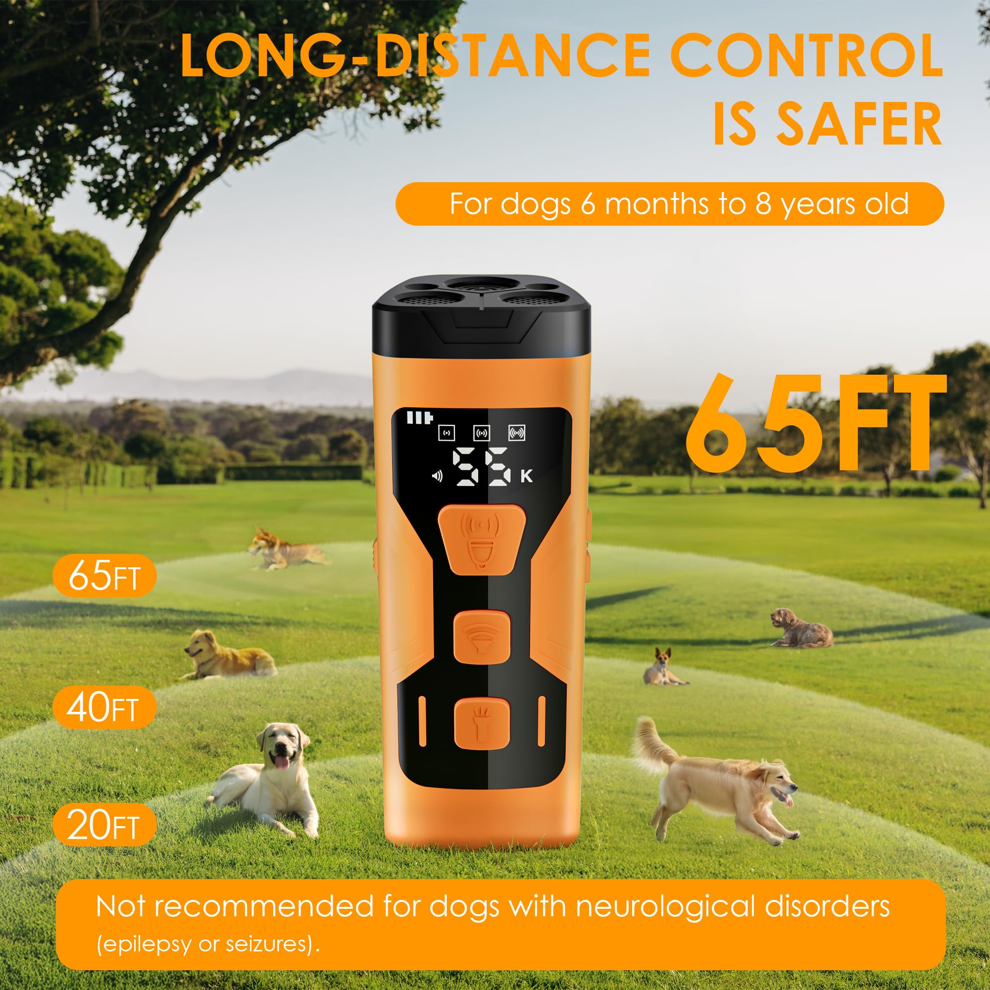 KQMOP 4000mAh battery supports long training sessions.