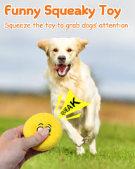 KrauzPet squeaky dog toy medium for mid-sized dogs, perfect for indoor games.
