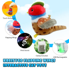 KreizyGo soft plush body invites gentle chewing and cuddle-like interaction.