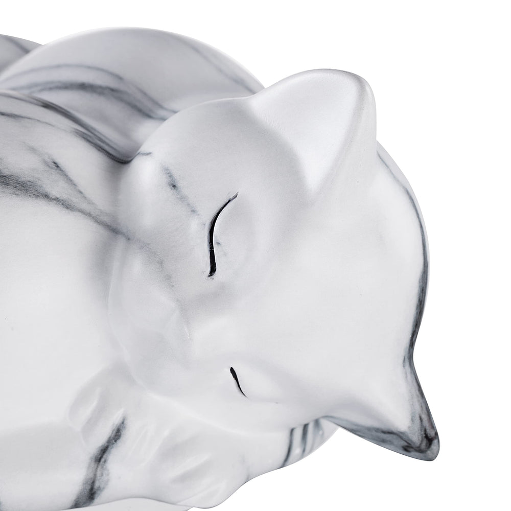 Kriss Art cat urn ceremonial display creates a dignified tribute in any room.