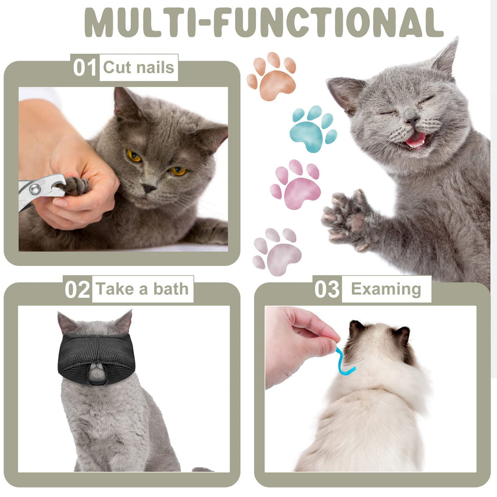 Kritkin cat comb helps detangle fur and promotes grooming
