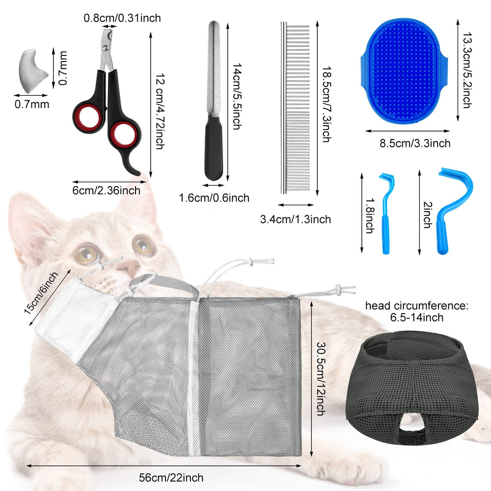 Kritkin pet massage bathing brush provides soothing cleansing during baths