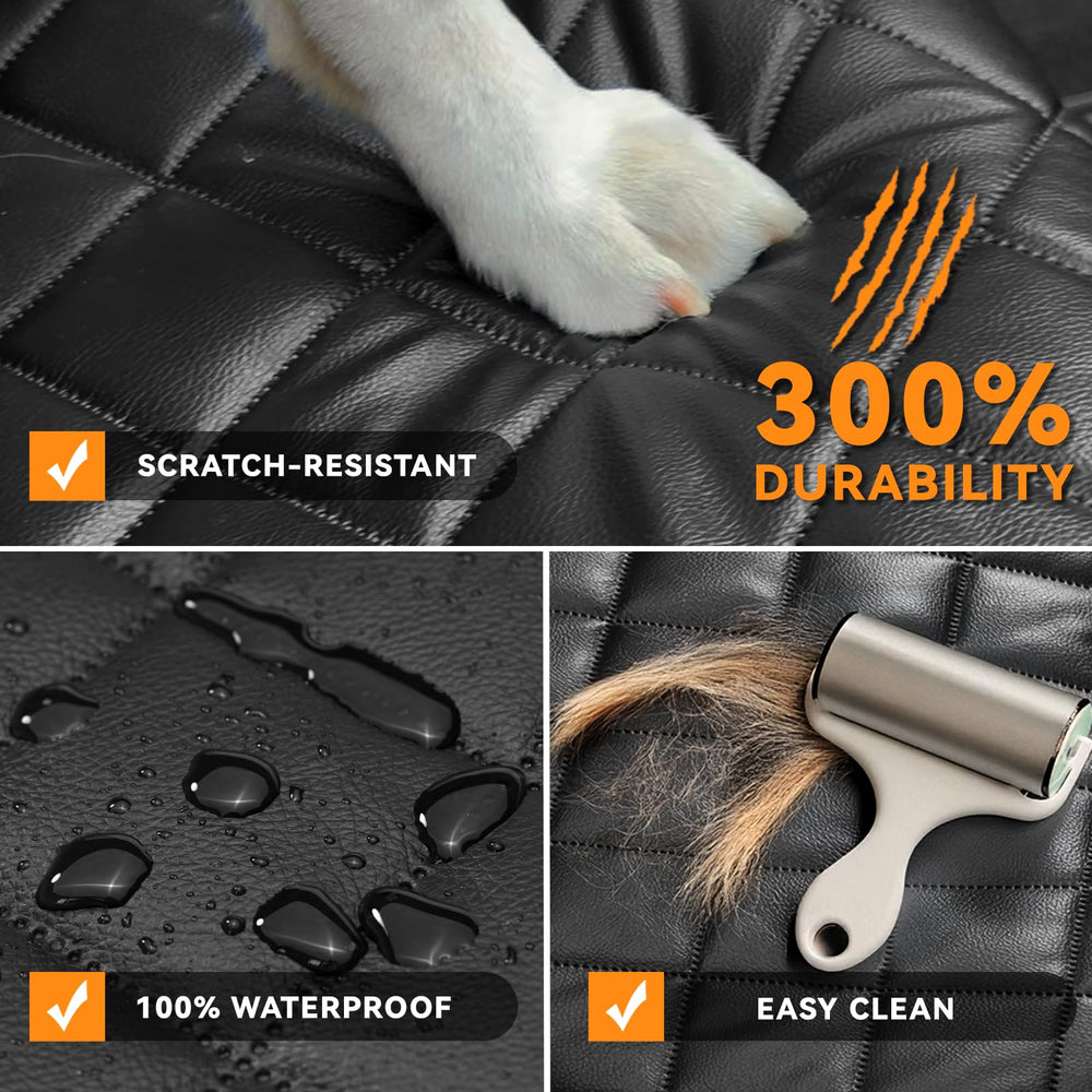 KritterKorner dog car seat cover universal fit works with cars, SUVs, and Jeeps