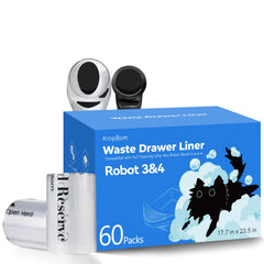 KropBom 60-pack litter bags custom-fit for LBR4 precision fit simplifies waste disposal