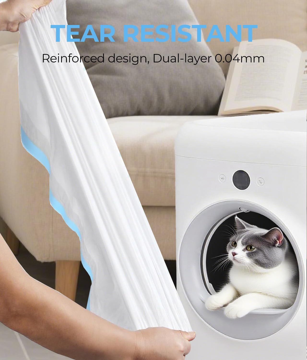 KropBom bulk-pack six rolls offer 120 bags total.