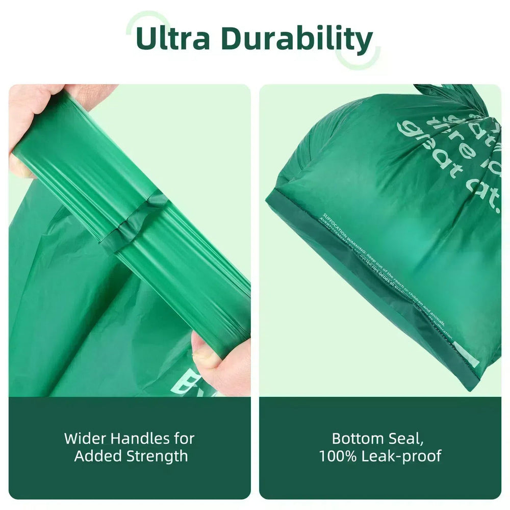 KropBom eco-friendly bags use 70% recycled plastic for sustainability.