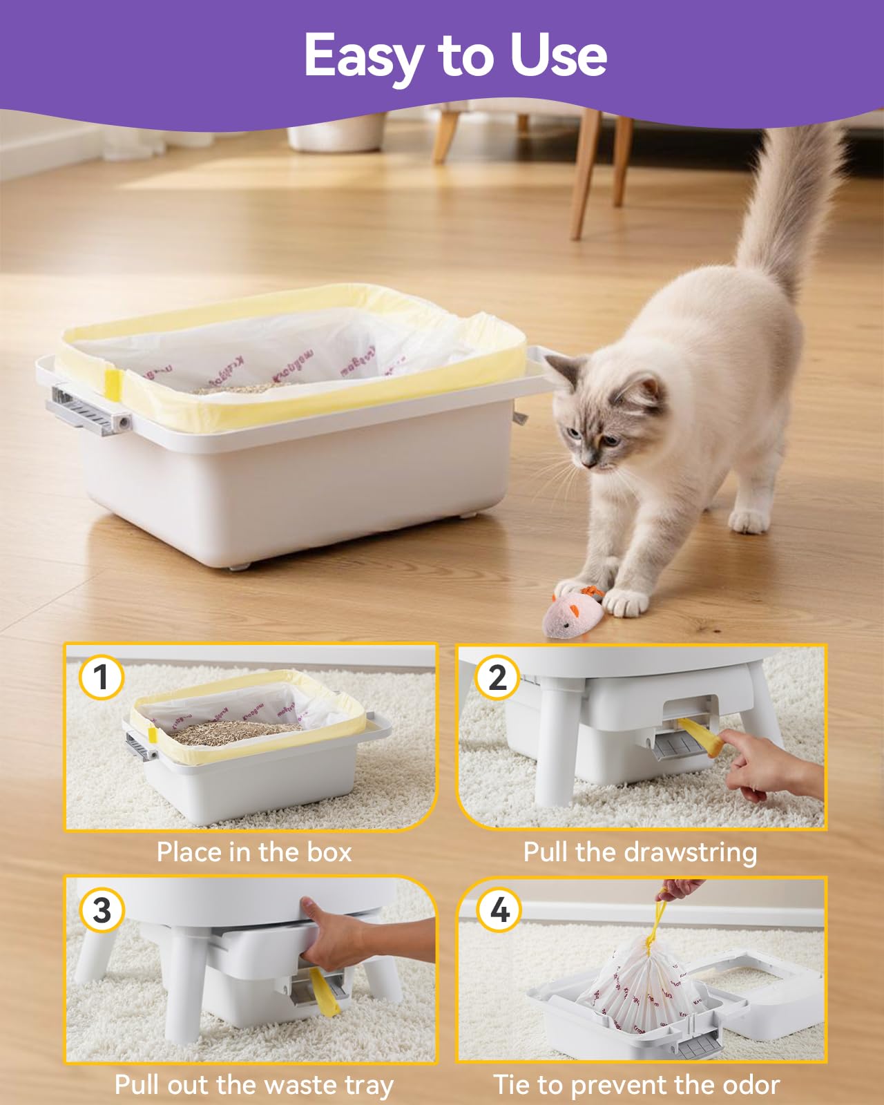 KropBom liners sized 25.19 by 11.8 inches fit many open-top boxes