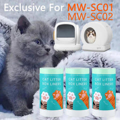 KropBom drawstring litter bag with secure closure for spill-free waste removal.