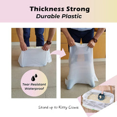 KropBom heavy-duty 2 mil liner for repeated use and strength