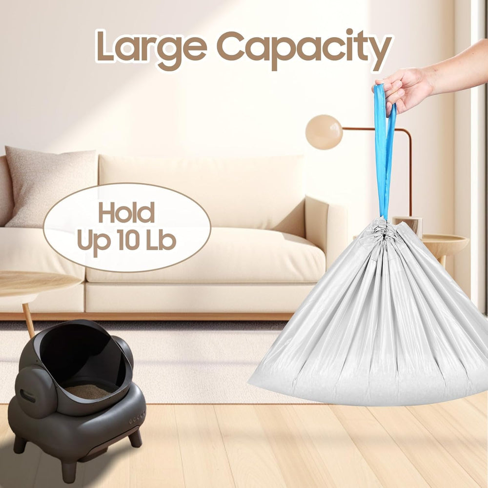 KropBom liners with 9-10 gallon capacity for busy multi-cat households.