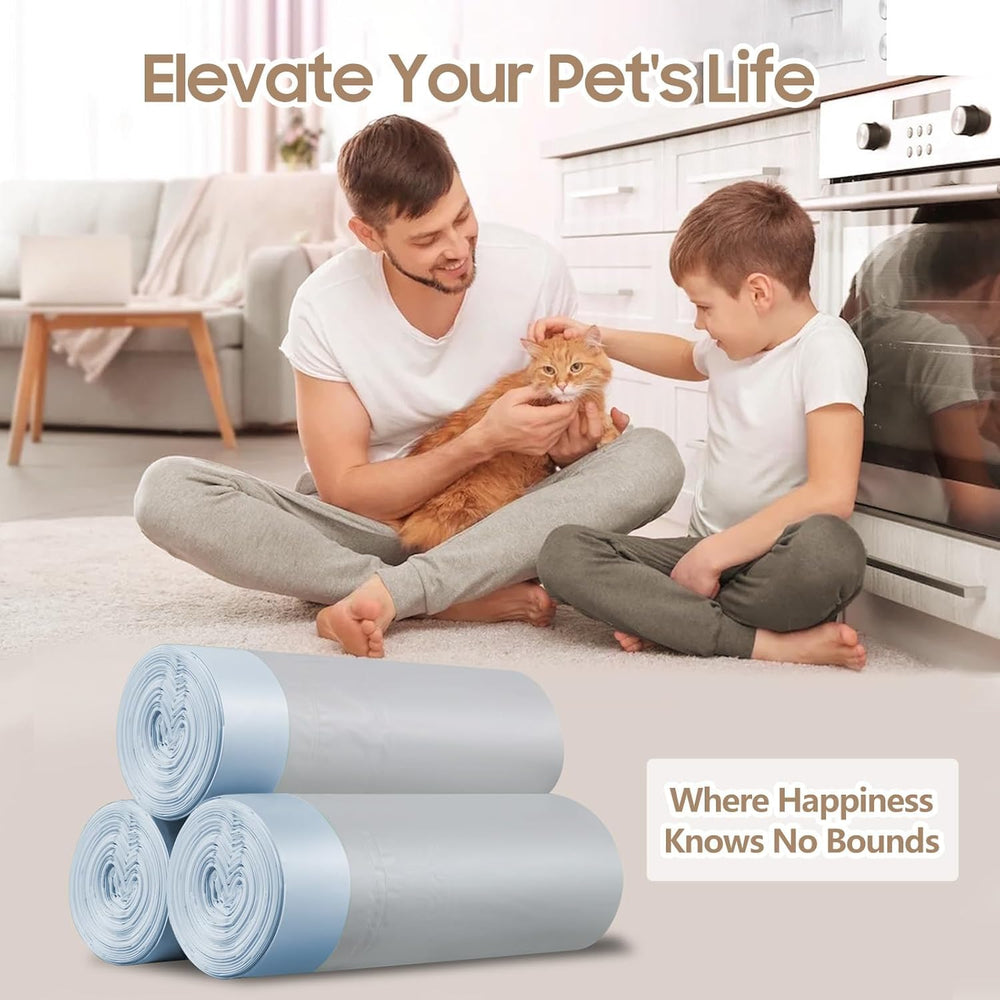 KropBom leak-proof liners secure disposal with minimal mess.