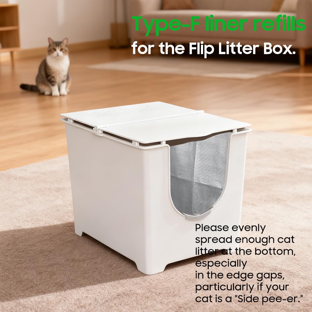 KropBom liner with carrying handles for secure lifting and mess-free disposal.