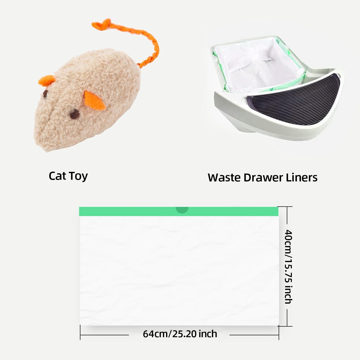 KropBom odor-control-performance helps keep waste area fresher between changes