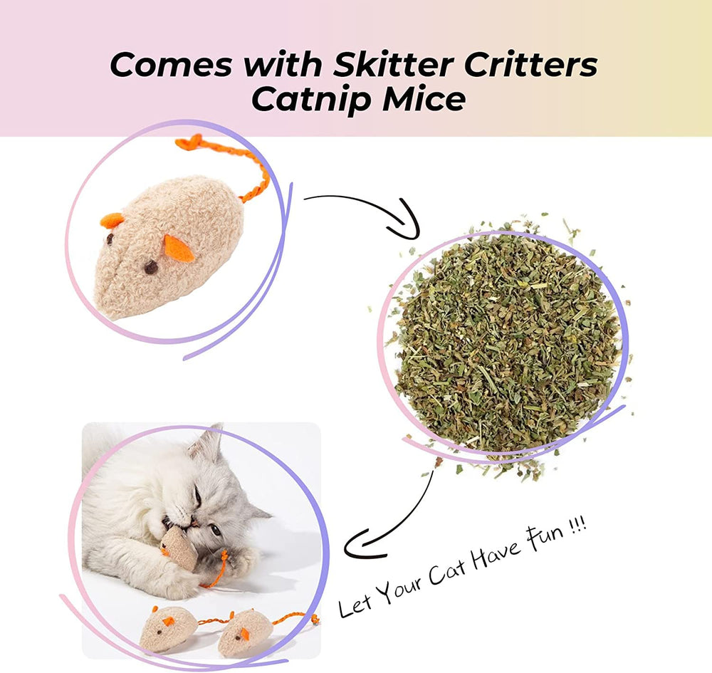 KropBom open-type litter tray fit in action with liner.