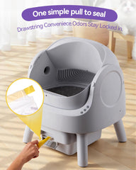 KropBom PetPivot compatibility liners for open-top self-cleaning litter boxes