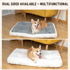 KROSER dog bed used as kennel bed or travel pillow for dogs.