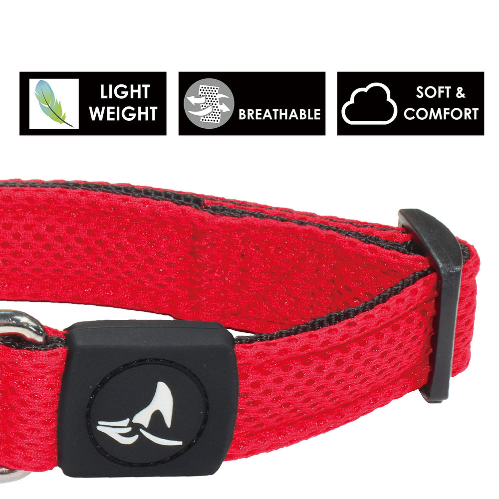 KRUZ Pet heavy-duty O-ring enables quick leash attachment during training.