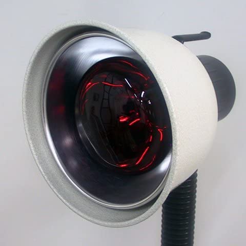 KS Choi Corp infrared heat lamp safety warnings remind careful use.